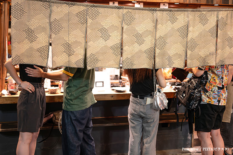 Standing bars in Shimbashi