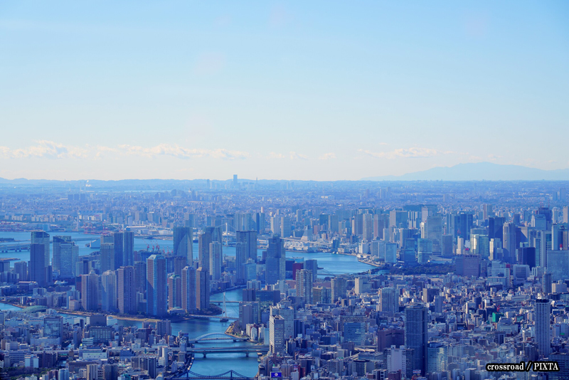 view from Tokyo Skytree