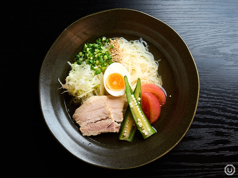 “Oden Shop Chilled Noodles in Oden Broth