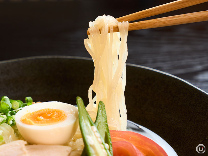 Oden-style chilled noodles