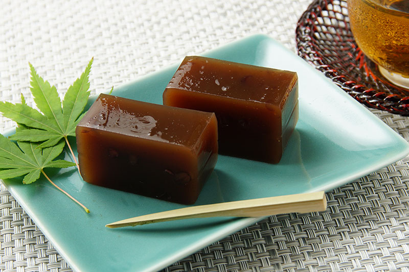 Cool mizu yokan for summer