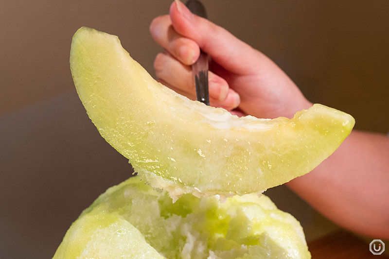 A photo of Himitsudō’s Nama Melon Zanmai
