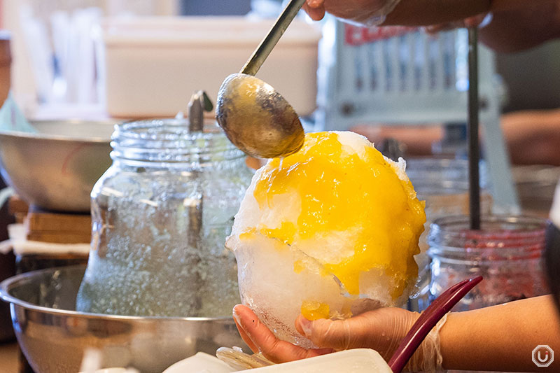 Himitsudō’s Gurefuru Zanmai shaved ice