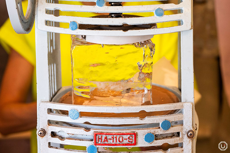 Natural ice from Nikko used at Himitsudō