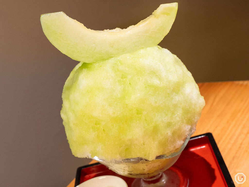 『ひみつ堂』のかき氷の写真