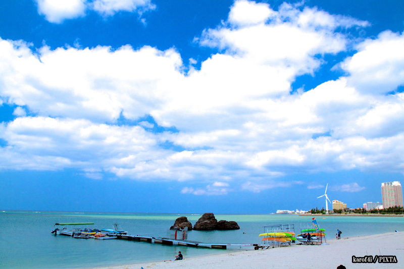 Araha Beach in Okinawa