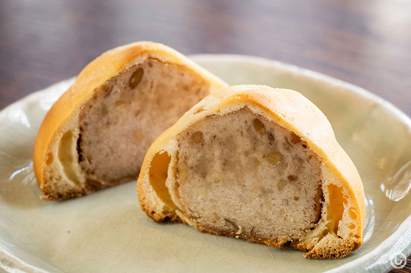 Kurumi manju at Kamakura Amami Dokoro Kurumi