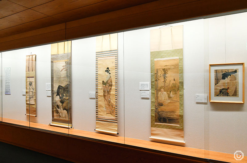 Works at the Ota Memorial Museum of Art
