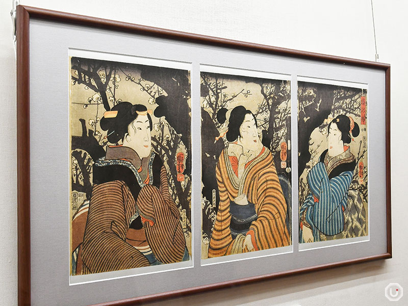 Utagawa Kuniyoshi, “Ume no Sakigake”
