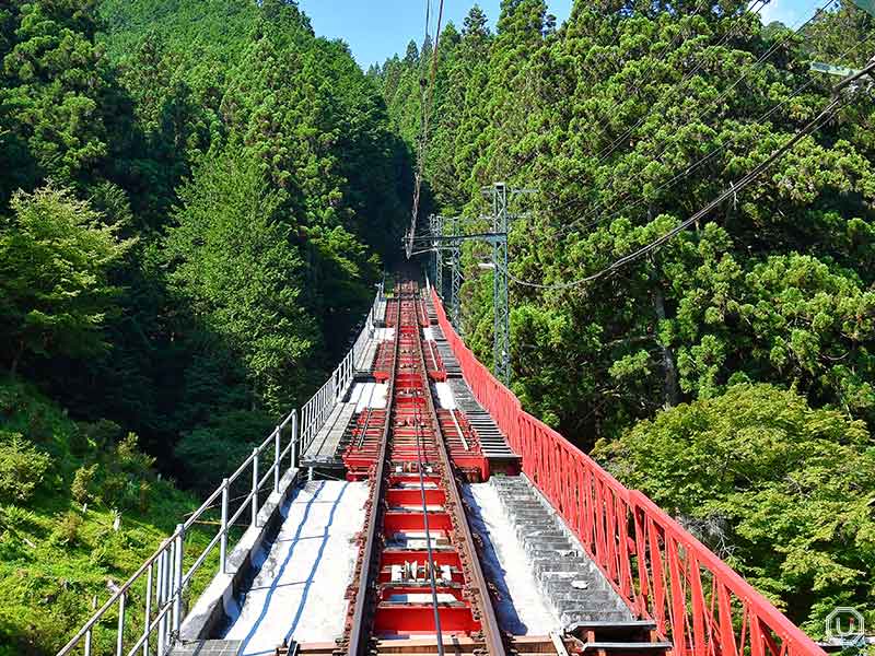View from Mt. Mitake cable car