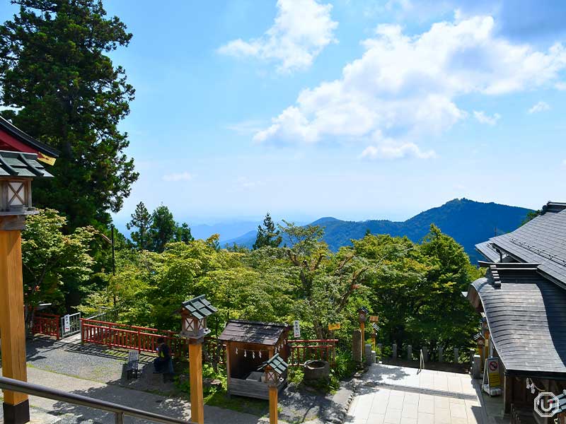 View from Musashi Mitake Jinja