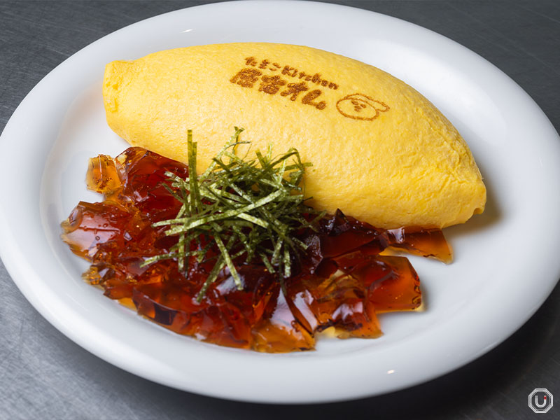omurice at Tamago Kitchen Harajuku Omu