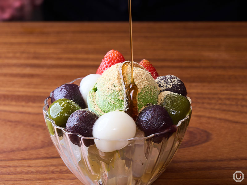 Matcha Cream Anmitsu