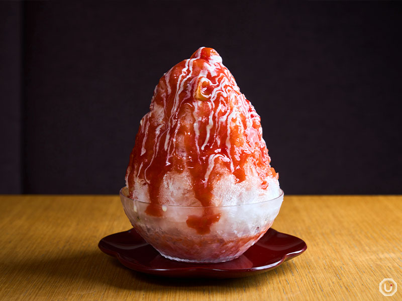 『麻布野菜菓子』のかき氷