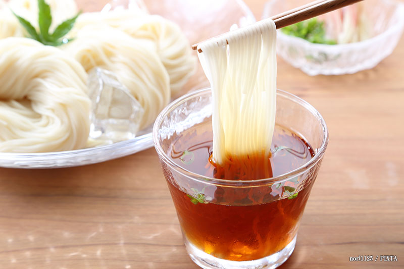 そうめんの写真
