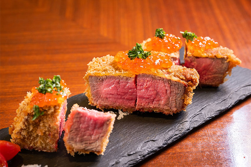 Beef fillet katsuretsu at GRALIC
