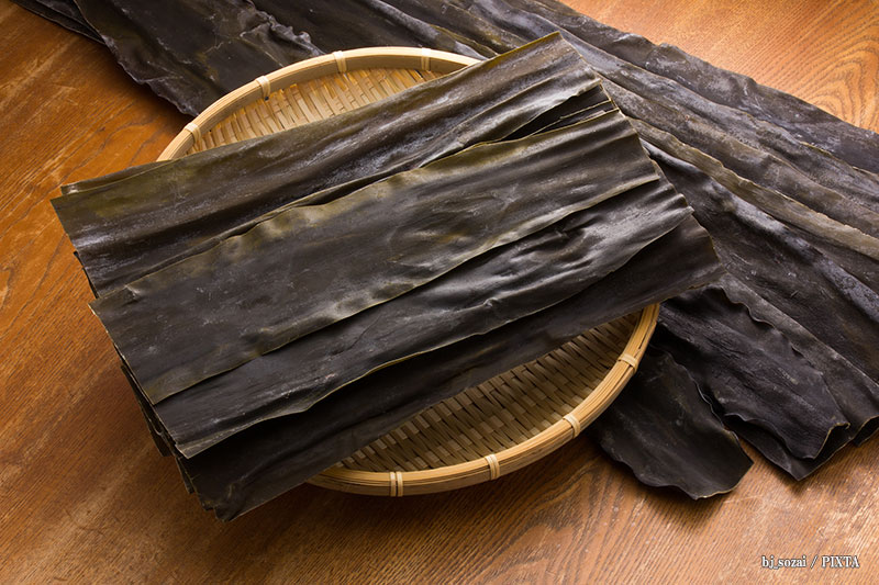 Dried kombu