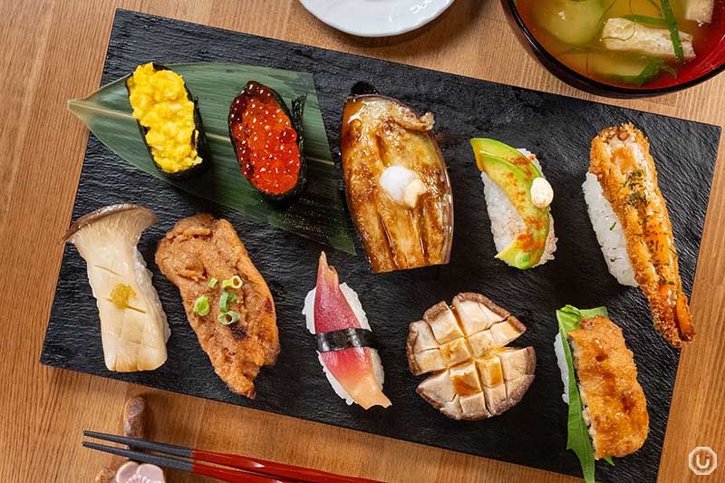 Vegan Sushi Tokyo Premium Set at Vegan Sushi Tokyo