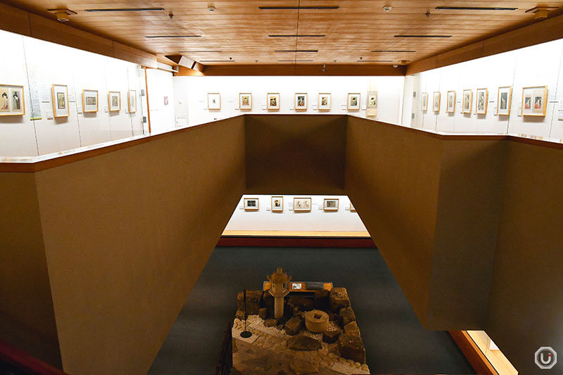 太田記念美術館の館内