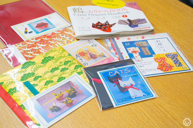 Merchandise as the Ochanomizu Origami Kaikan