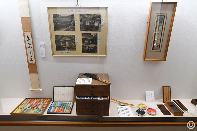 川合玉堂が使用した画材