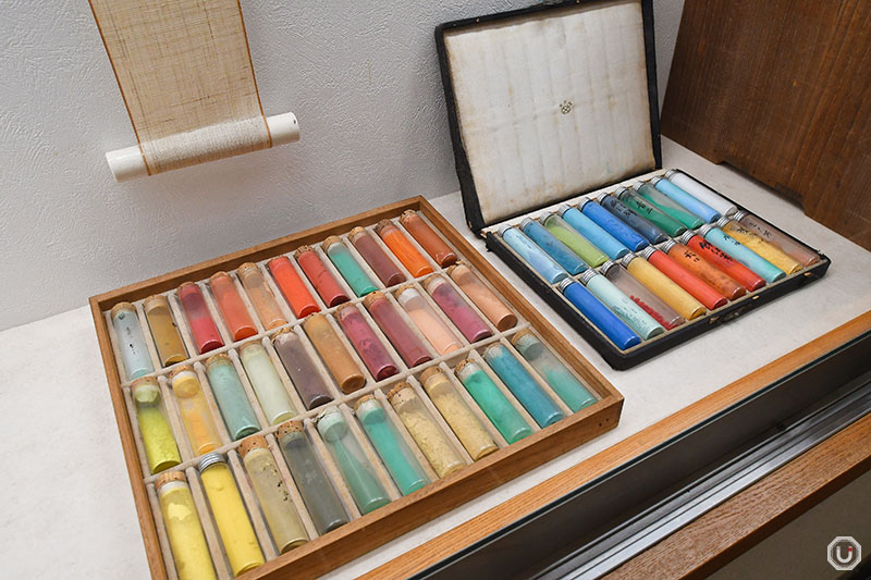 川合玉堂が使用した画材