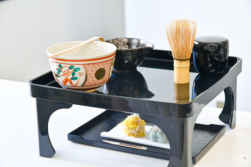 Matcha tea ceremony set
