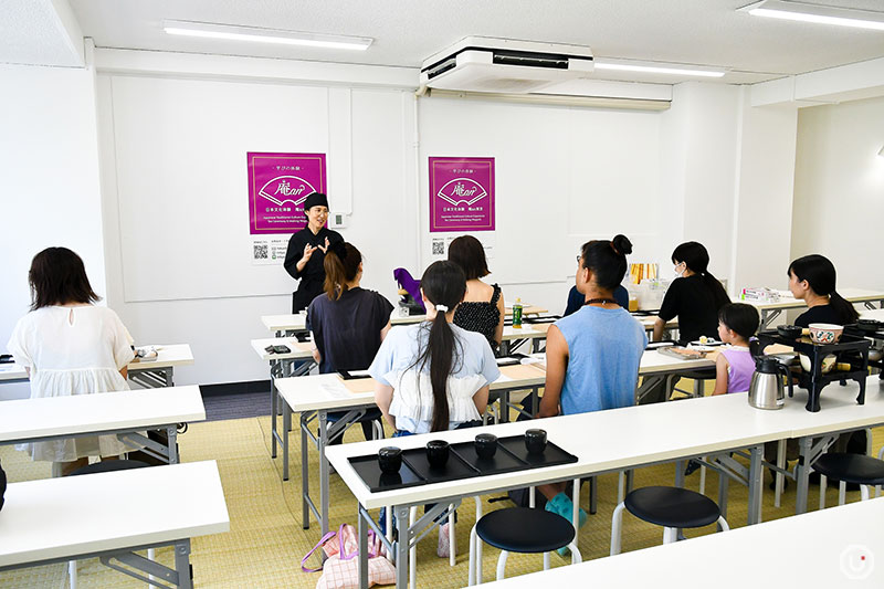 Inside AN TOKYO Japanese Culture Experience's classroom