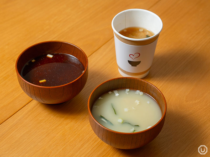 Miso soup at Misomebore in Roppongi