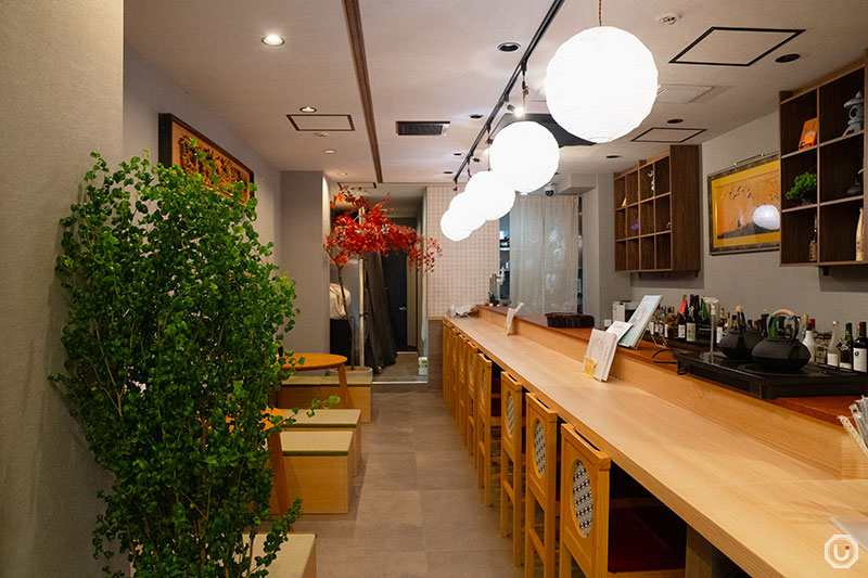 Interior of Misomebore in Roppongi