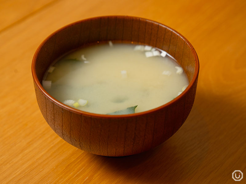 Miso soup at Misomebore in Roppongi