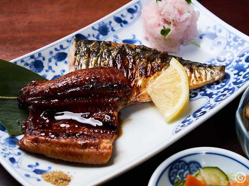 Teishoku at Sumibiyaki Shokudo Koganeya in Shinjuku