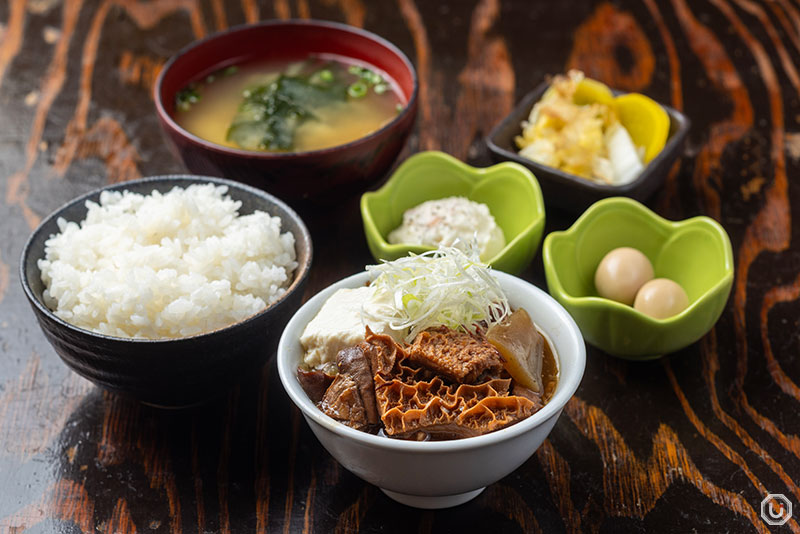 Teishoku at Asakusa Sakaba Okamoto Hoppy St.