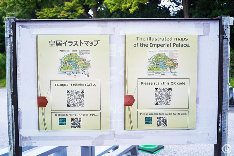 イラストマップを読み込める看板