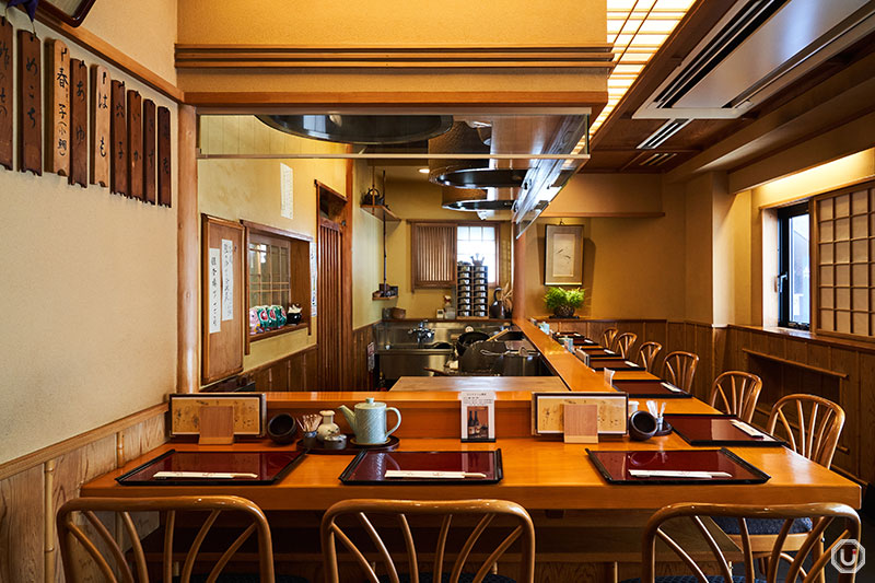 Interior of Tensuzu
