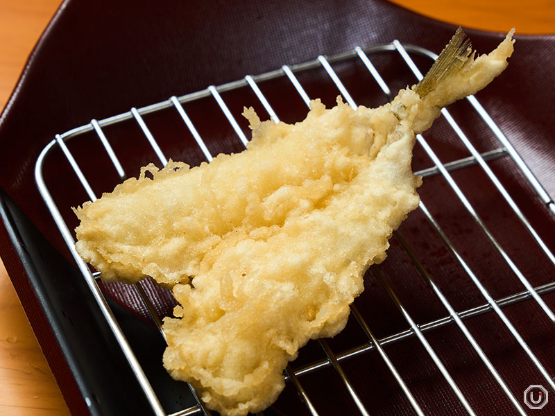 Tempura at Tensuzu in Ueno
